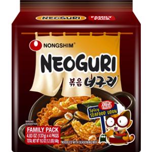Nongshim Neoguri Spicy Seafood Udon Stir-Fried Noodles