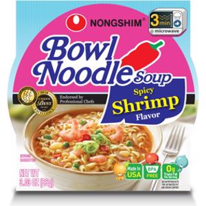 Nongshim Spicy Shrimp Noodle Bowl