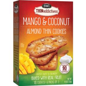 Nonni's Mango Coconut Almond Thin Cookies