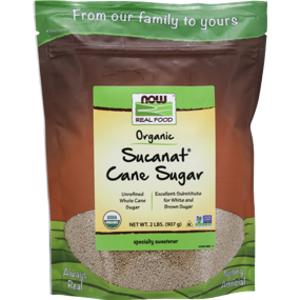 Now Foods Organic Sucanat Cane Sugar