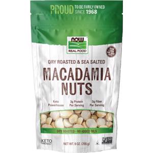 Now Foods Dry Roasted Sea Salt Macadamia Nuts