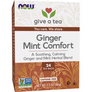 Now Foods Ginger Mint Comfort Tea