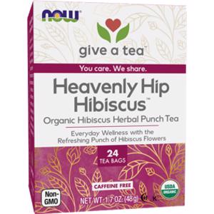 Now Foods Organic Heavenly Hip Hibiscus Tea