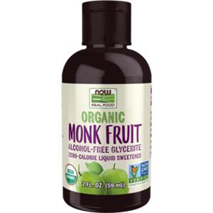 Now Foods Organic Alcohol-Free Liquid Monk Fruit