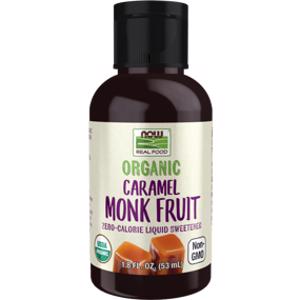 Now Foods Organic Caramel Liquid Monk Fruit