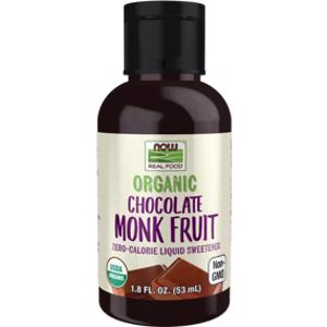 Now Foods Organic Chocolate Liquid Monk Fruit