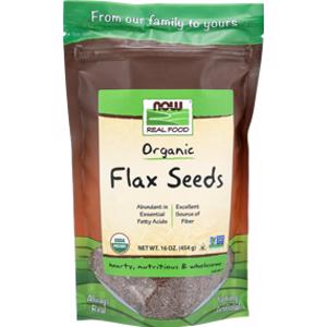 Now Foods Organic Flax Seeds