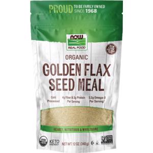 Now Foods Organic Golden Flax Seed Meal