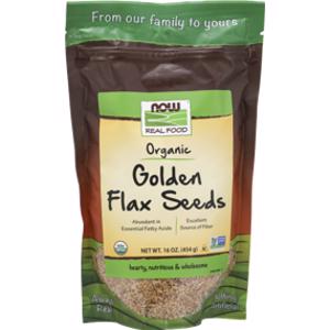 Now Foods Organic Golden Flax Seeds