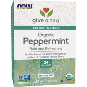 Now Foods Organic Peppermint Tea