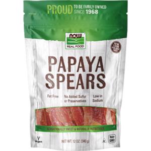 Now Foods Papaya Spears