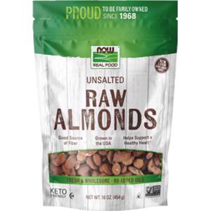 Now Foods Unsalted Raw Almonds