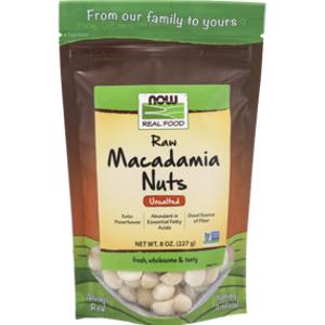 Now Foods Unsalted Raw Macadamia Nuts