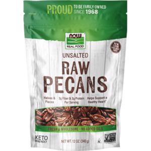 Now Foods Unsalted Raw Pecans