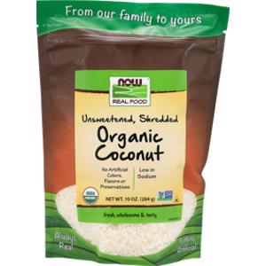 Now Foods Unsweetened Shredded Organic Coconut