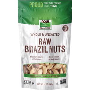 Now Foods Whole Unsalted Raw Brazil Nuts