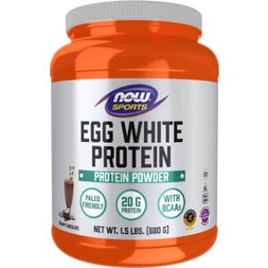 Now Sports Creamy Chocolate Egg White Protein Powder