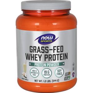 Now Sports Creamy Vanilla Grass-Fed Whey Protein