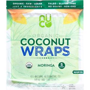 Nuco Organic Moringa Coconut Wraps