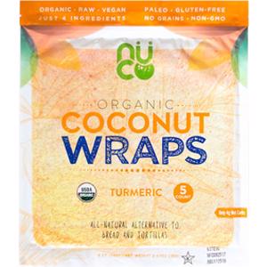 Nuco Organic Turmeric Coconut Wraps