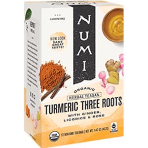 Numi Organic Turmeric Three Roots Tea