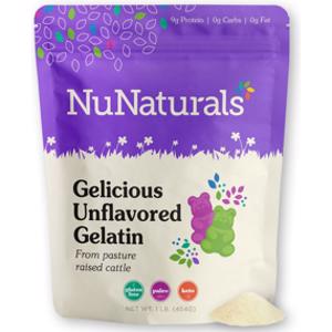NuNaturals Gelicious Unflavored Gelatin