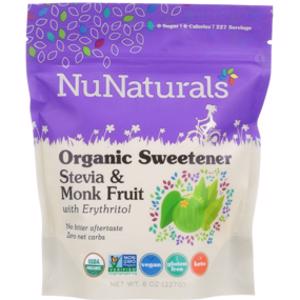 NuNaturals Organic Stevia & Monk Fruit Sweetener
