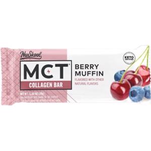 NuSkool Berry Muffin MCT Collagen Bar