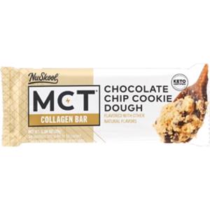 NuSkool Chocolate Chip Cookie Dough MCT Collagen Bar