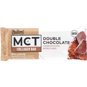 NuSkool Double Chocolate MCT Collagen Bar