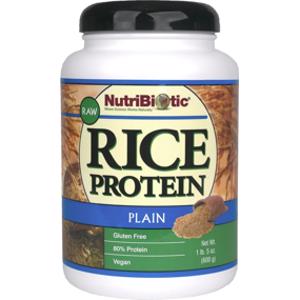 NutriBiotic Plain Rice Protein