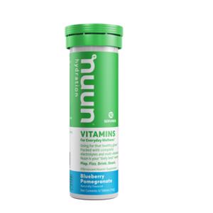 Nuun Vitamins Blueberry Pomegranate Electrolyte Tablets