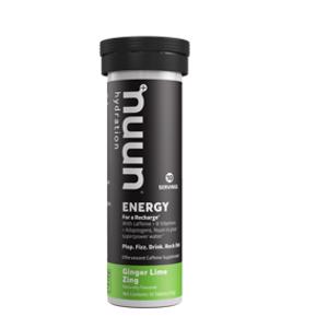 Nuun Energy Ginger Lime Zing Electrolyte Tablets