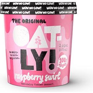 Oatly Raspberry Swirl Frozen Dessert