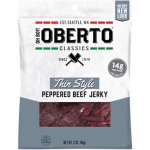 Oberto Thin Style Peppered Beef Jerky