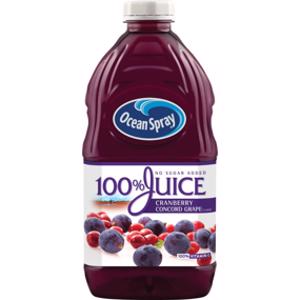 Ocean Spray No Sugar Added Cranberry Grape Juice