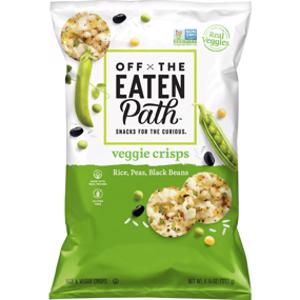 Off the Eaten Path Rice, Peas, Black Beans Veggie Crisps