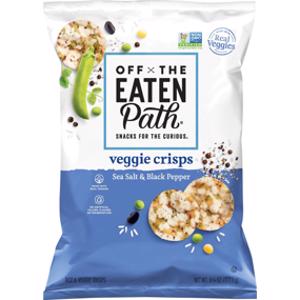 Off the Eaten Path Sea Salt & Black Pepper Veggie Crisps