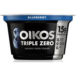 Oikos Triple Zero Blueberry Greek Yogurt