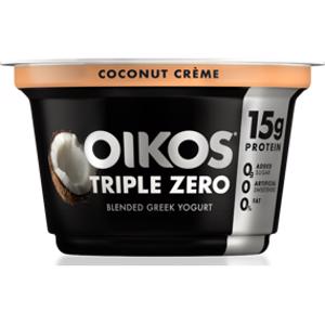 Oikos Triple Zero Coconut Creme Greek Yogurt