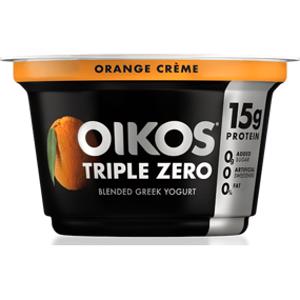 Oikos Triple Zero Orange Creme Greek Yogurt