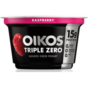 Oikos Triple Zero Raspberry Greek Yogurt