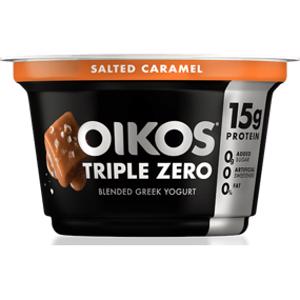 Oikos Triple Zero Salted Caramel Greek Yogurt