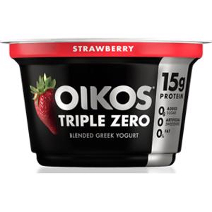 Oikos Triple Zero Strawberry Greek Yogurt