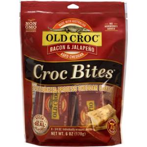 Old Croc Bacon & Jalapeno Cheddar Cheese Bites