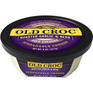 Old Croc Roasted Garlic & Herb Spreadable Cheddar