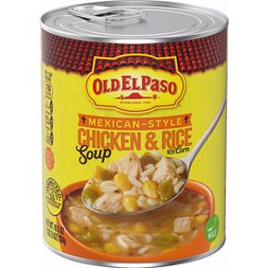 Old El Paso Mexican-Style Chicken & Rice w/ Corn Soup