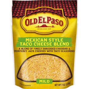 Old El Paso Shredded Mexican Style Taco Cheese Blend