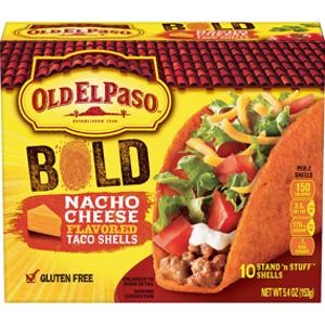 Old El Paso Stand & Stuff Bold Nacho Cheese Taco Shells