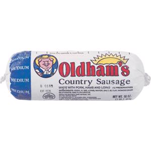 Oldham's Medium Country Sausage Roll